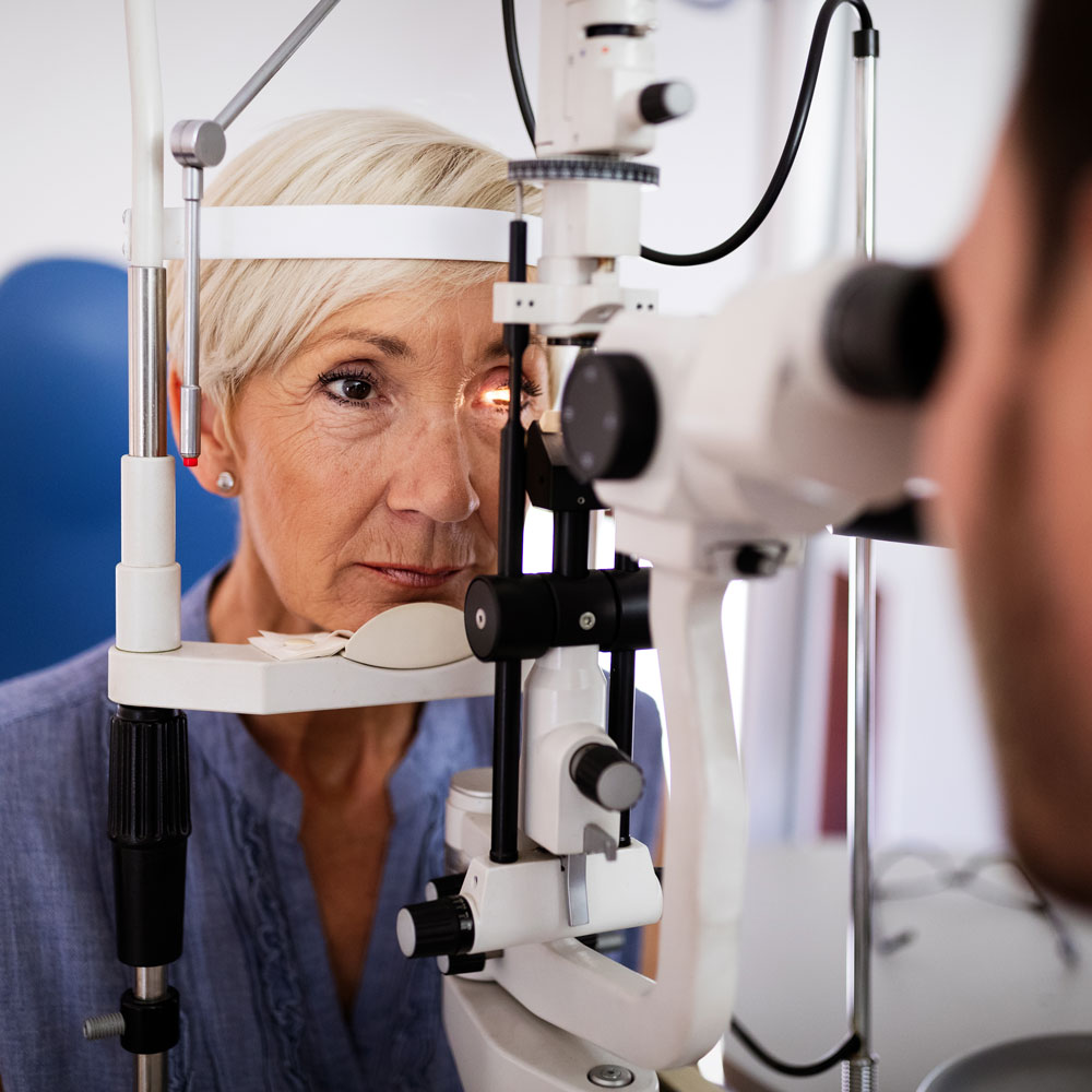low vision eye exam at at Rowe Family EyeCare